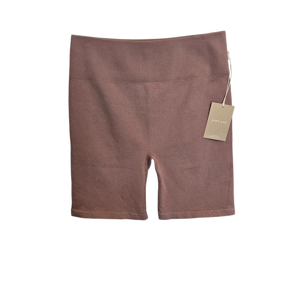 Everlane Seamless Bike Shorts Womens XL/XXL Purple High Waist Activewear NWT
